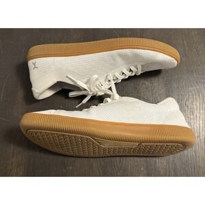 Flux Footwear Mens Adapt Trainer White Barefoot Athletic Knit Shoes 11.5